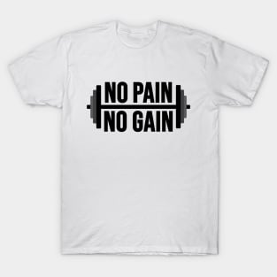 No Pain No Gain T-Shirts for Sale | TeePublic